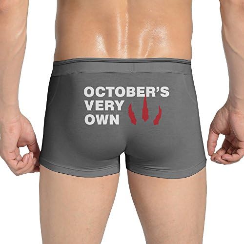 VYily Men's Elastic Octobers Very Own Raotors Claw Boxers Underwear Ash XL