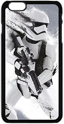 Star Wars Stormtrooper Protective Black TPU Rubber Cell Phone Case Cover for iPhone 6 &amp; 6s PLUS Case (5.5")