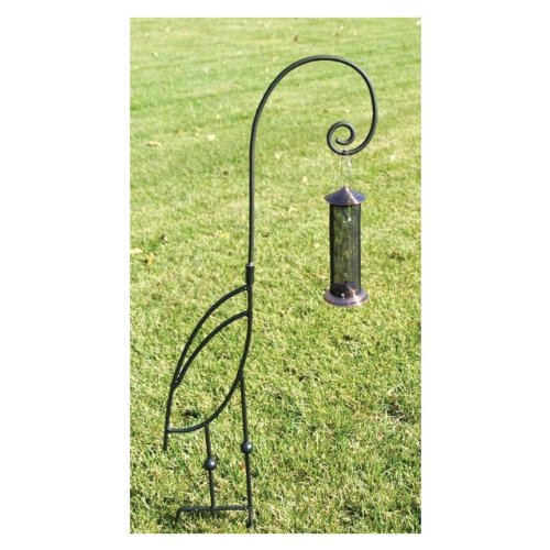 BIRD YARD HANGER BLACK BLACK OneSize
