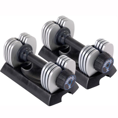 Stamina 50 lb. Versa-Bell Dumbbell Pair