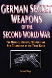 Cover of German Secret Weapons of the Second World War by Ian V. Hogg 1853673250