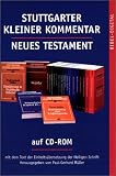 Eigenschaften Katholisches Bibelwerk  / Stuttgarter Kleiner Kommentar. Neues Testament. 2 CD-ROMS für Windows 98//NT4.0/2000/XP