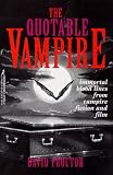cover of The Quotable Vampire