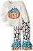 Mud Pie Baby Girls' Pumpkin Pant Set