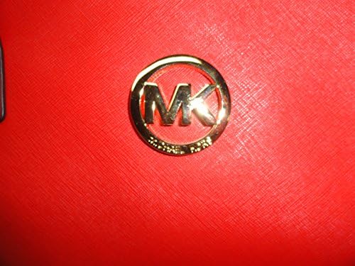 Michael Kors Leather Jet Set Medium Travel Tote Manadarin