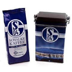El Puente Schalke 04-Kaffee in Aromaschutz-Geschenkdose, gemahlen, 1er Pack (1 x 250 g) - Bio