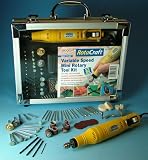Review Shesto Limited RC18 / Rotacraft Variable speed tool kit +60 accessories - Yellow