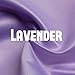 Funny Girl Designs 1 Inch Wide Satin Headband (Lavender)