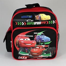  Disney Cars 2 Mcqueen WPG Toddler 10 inch Backpack