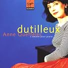 Dutilleux : L'oeuvre pour piano