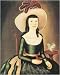 Miss Denison by Denison Limner. ART PRINT ON CANVAS WITH BRUSHSTROKES with 3/4 inch d...