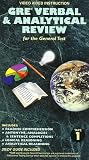 GRE Verbal & Analytical Review