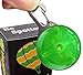LED Keychain Light - High Visibility - Dog Collar Light for Backyard Monitoring or Night Walks - Mini Lightweight Accessory - 2 Flashing Settings - Be Spotted! Green Pack of 1