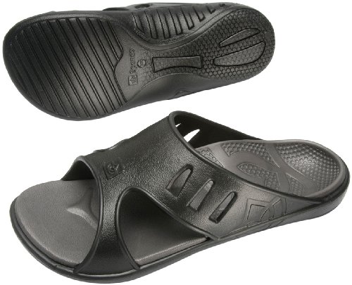 Spenco Polysorb Total Support Fusion Sandals, Black/Ash, Men's 9 Spenco Polysorb Total Support Fusion Sandals, Black/Ash, Men's 9