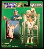 TROY AIKMAN / DALLAS COWBOYS 1998 NFL Starting Lineup Action Figure & Exclusive NFL Collector Trading Card