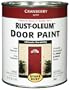 Rust-Oleum 238314 Door Paint, Cranberry, 1-Quart