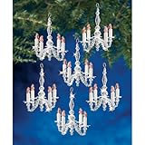 Beadery Holiday Beaded Ornament Kit, Christmas Chandeliers