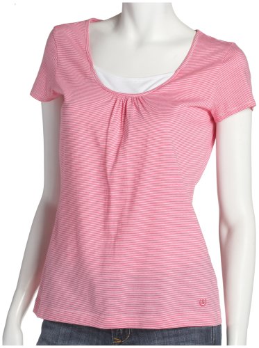 IZOD Women's Baby Stripe Tee with Cami