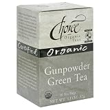 Choice Organic Gunpowder Green Tea, 16-Count Box (Pack of 6)