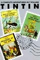Adventures of Tintin 'Red Rackham's Treasure', 'Seven Crystal Balls' and 'Prisoners of the Sun