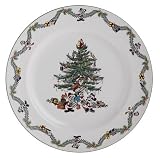 Spode Disney Christmas Tree Celebration Service Plate