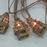 BIRDHOUSE GARDEN LIGHT SET