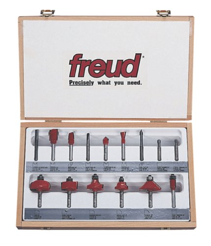 Freud 90-100 15-Piece, 1/4-Inch Shank Set