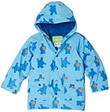 Hatley Sesame Street Boys 2-7 Cookie Monster Raincoat
