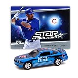 Chicago Cubs MLB Mustang GT with Derrek Lee Trading Card in Display