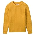 Boys' Cherokee&reg; Cable Crew Sweater - Yellow