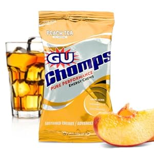 Gu Chomps, Peach Tea, 16-Count
