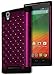 ZTE Zmax Case, Bastex Heavy Duty Hybrid Soft Black Silicone Cover Hard Purple Bling Design Case for ZTE Zmax Z970**INCLUDES SCREEN PROTECTOR**