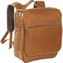 David King Co. Large Computer Flap Over Backpack - Tan