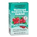 Resource Thickened Cranberry Juice Cocktail Nectar Consistency - 8.0 oz. (27-pk.)