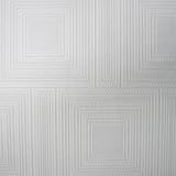 Graham & Brown Kelly Hoppen Style Squares Panel Wallpaper, White by Graham & Brown