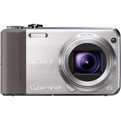 Sony DSC-HX7VN Digitalkamera (16 Megapixel, 10-fach opt. Zoom, Full HD Videoaufnahme, GPS, 7,6 cm (3 Zoll) Display, bildstabilisiert) gold