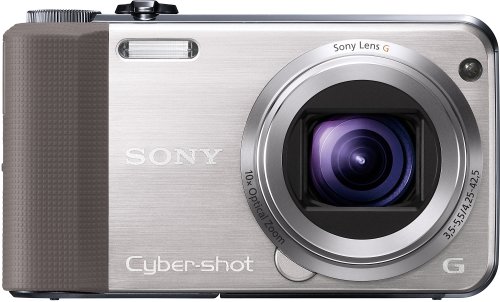 Sony DSC-HX7VN Digitalkamera (16 Megapixel, 10-fach opt. Zoom, Full HD Videoaufnahme, GPS, 7,6 cm (3 Zoll) Display, bildstabilisiert) gold