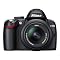 Nikon 10.2MP Digital SLR Camera with 18-55mm VR Lens - Black (D3000)