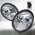 98 99 00 01 02 03 04 05 Volkswagen Beetle Projector Headlights - Chrome (pair) *** Free Shipping **
