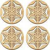 Solace Snowflake Coasters