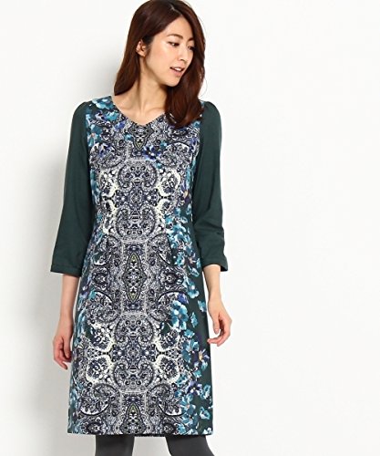 (スーナウーナ) SunaUna フラワープリント切替えワンピース 54559015