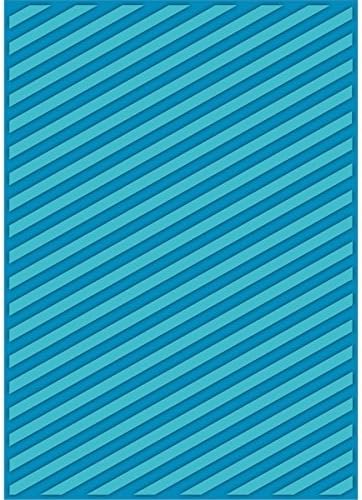 Craftwell USA Teresa Collins Embossing Folder, Modern Stripe by Craftwell USA