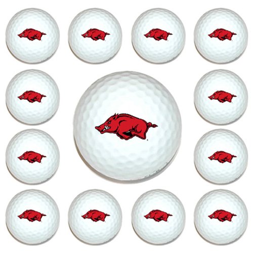 Arkansas Razorbacks Dozen Pack Of Golf Balls From Team Golf