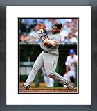 Carlos Santana Cleveland Indians 2012 Batting Framed Picture 8x10