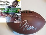 DARRELLE REVIS,NEW YORK JETS,PITT,PITTSBURGH PANTHERS,SIGNED,AUTOGRAPHED,NFL FOOTBALL WITH COA