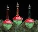 Set of 5 Multi Changing Color LED Battery Christmas Mega Bubble Lights 6"