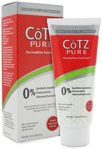 Cotz Pure Sunscreen SPF 30, 3 Ounce by Fallene, Ltd.