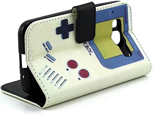 Vkied® Samsung Galaxy Core Prime SM-G360 Pattern (Wave) Colored Drawing Fashion Printing Wallet Case Stand Leather Carry Case + Vkied Phone Stylus pen