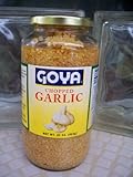 GOYA Chopped Garlic 32 oz Jar 1/2 t equals aproxx 1 Clove of Garlic 4/21/2013