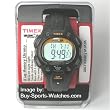 Timex 5K099 Men's Burnt Orange Highlight Orange Ironman Triathlon 50 Lap Memory Sport Watch with Black Resin BandWomen's